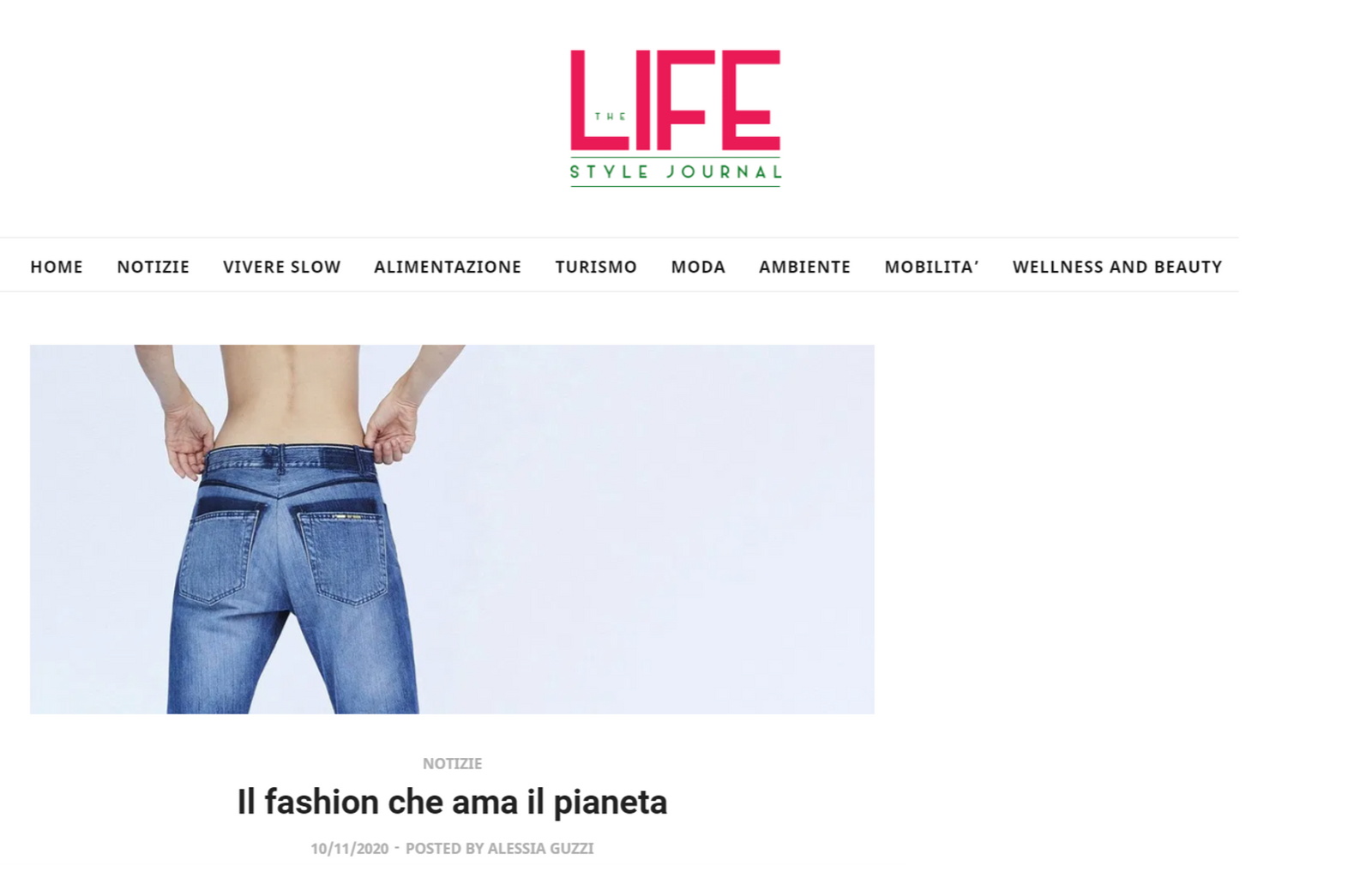 The Lifestyle Journal - Il fashion che ama il pianeta