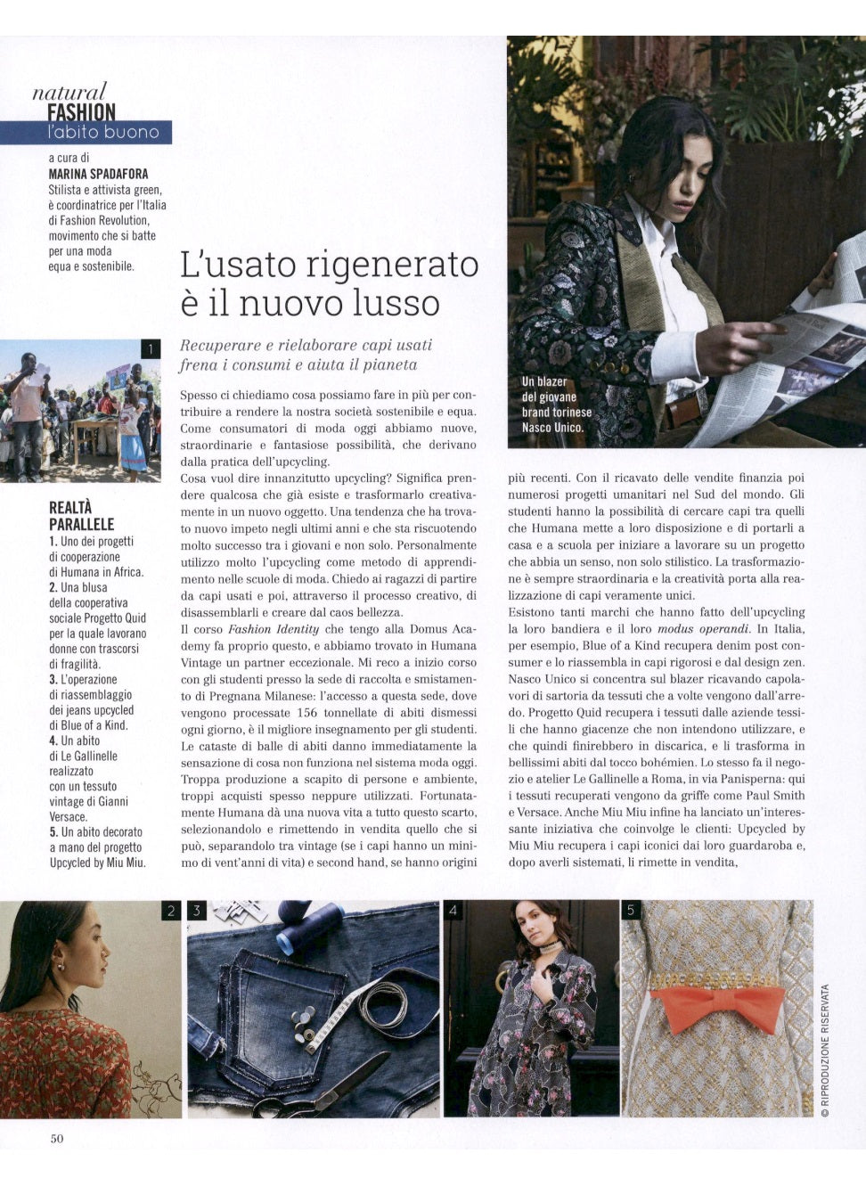 Natural style - L'usato rigenerato è il nuovo lusso