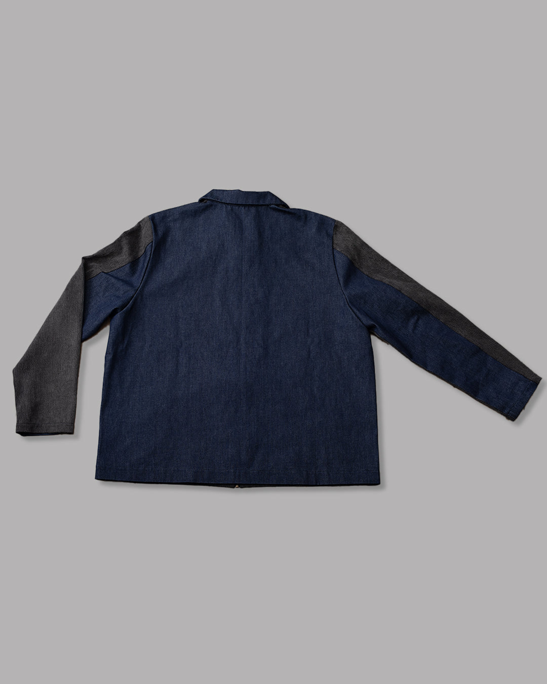 Nocturnal logo denim jacket - upcycled garment