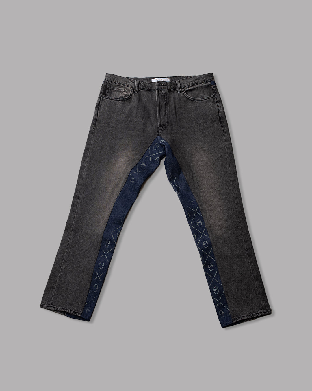 Nocturnal apollo BK + Saturnino jeans - upcycled garment