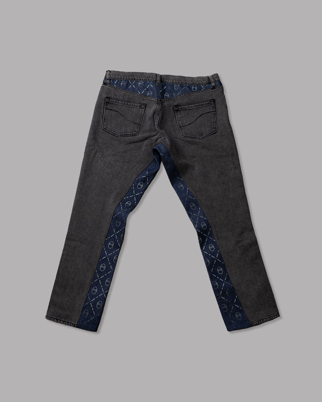 Nocturnal apollo BK + Saturnino jeans - upcycled garment