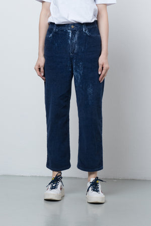 FW 22/23 - Mississippi OCEAN VELVET jeans unisex - upcycled fabric