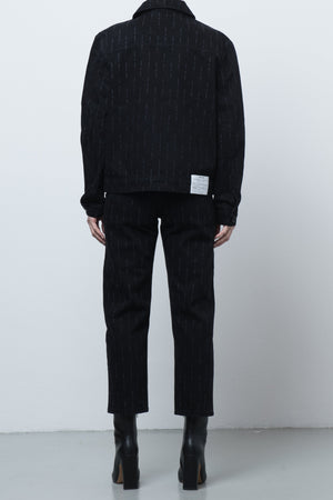 FW 22/23 Makalu PINSTRIPE regular jacket unisex - upcycled fabric