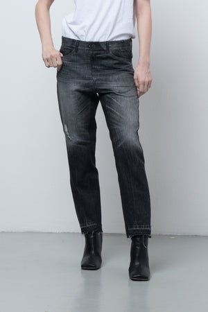 Apollo carrot jean unisex - upcycled garment