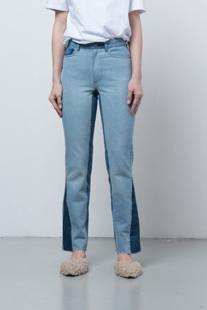 FW 22/23 New Berenice shy-flare jean - upcycled garment