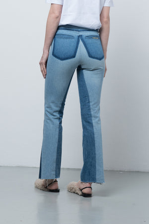 FW 22/23 New Berenice shy-flare jean - upcycled garment