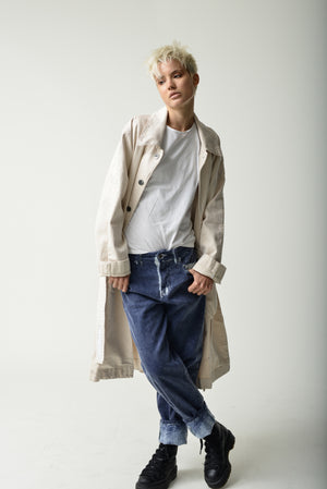 Everest coat unisex - upcycled fabric