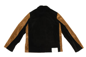 FW 22/23 Denali Double Velvet shirt jacket unisex - upcycled fabric