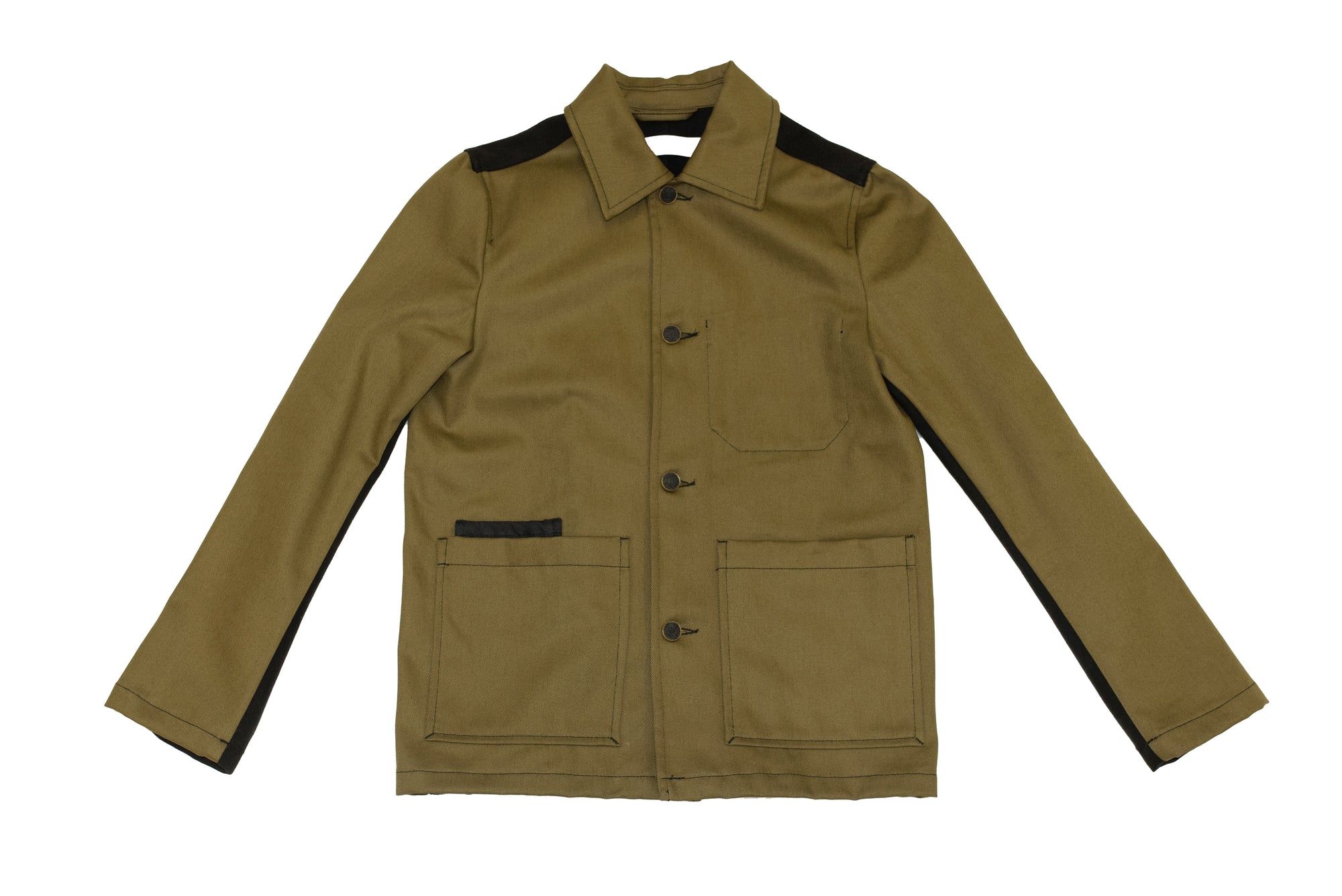 Denali shirt jacket unisex - upcycled garment