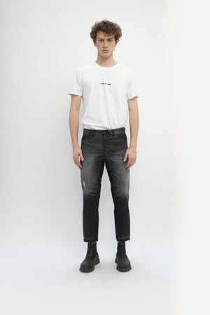 Apollo carrot jean unisex - upcycled garment
