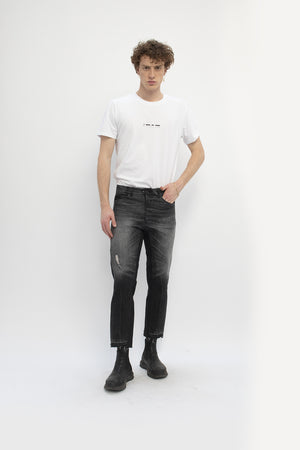 Apollo carrot jean unisex - upcycled garment