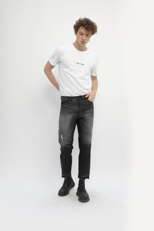 Apollo carrot jean unisex - upcycled garment
