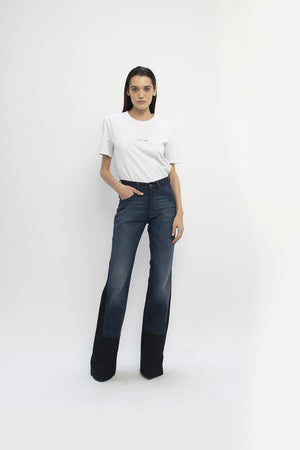 Berenice flare jean - upcycled garment